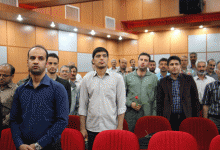 گزارش تصویری از مراسم روز جهانی کار و کارگر در دانشگاه صنعتی شاهرود